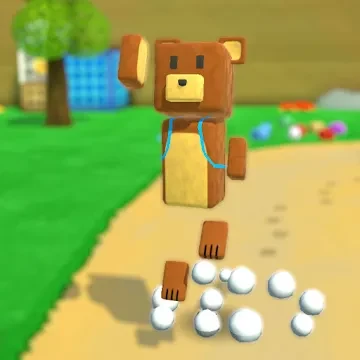 [3D-платформер] Super Bear Adventure v13.0.4 MOD: денег становится больше когда вы их тратите