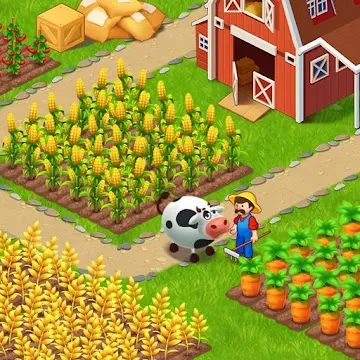 Farm City : Farming & City Building v2.12.0 MOD: много денег