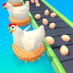 Idle Egg Factory v3.5.9 MOD: много денег