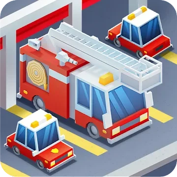 Idle FireFighter Tycoon - симулятор пожарный v1.67.0 MOD: много денег