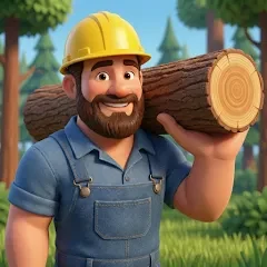 Idle Lumber Chopper Empire Inc v55.2.0 MOD: много денег