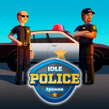 Idle Police Tycoon - Cops Game v1.3 MOD: меню; много денег