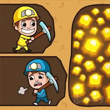 Ленивый магнат - Idle Miner v5.61.0 MOD: много денег