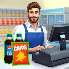 My Supermarket Simulator v1.35.1 MOD: много денег