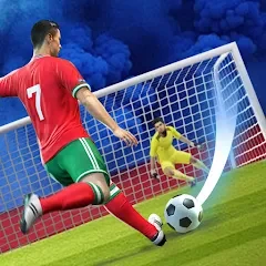 Soccer Super Star - футбол v0.3.85 MOD: много ударов) на андроид бесплатно